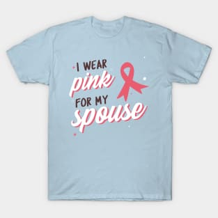 Breast Cancer Support Pink Ribbon T-Shirt